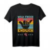 Kinder T-Shirt 'Wild Frech und endlich 4 Jahr' – Lustiges Geburtstagsgeschenk für Sohn & Tochter zum 4. Geburtstag