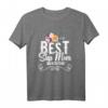 Beste Stiefmutter der Welt! Floral Muttertag 2019 Geschenk T-Shirt für Bonusmütter & Stiefmütter