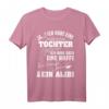 Ich habe eine hübsche Tochter, eine Waffe, Schaufel & Alibi - Lustiges Vatertags- oder Geburtstags-T-Shirt für Papa