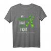 Der Kampf meiner Tochter ist mein Kampf gegen Zerebralparese - Inspirierende Bewusstseins T-Shirt für Familien, Kinder und Erwachsene