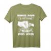 Bonus Papa & Stieftochter T-Shirt – Lustiges Partnerlook für Bonus Papa, Stiefvater & Stieftochter, Perfekt als Familiengeschenk
