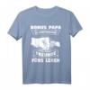 Bonus Papa & Stieftochter T-Shirt – Lustiges Partnerlook für Bonus Papa, Stiefvater & Stieftochter, Perfekt als Familiengeschenk