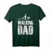 Vater Tochter Vatertag The Walking Dad T-Shirt – Lustiges Papa-Outfit für Schwangerschaftsverkündung, Geburtstag & Vatertag