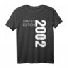 Lustiges 22. Geburtstag T-Shirt für Damen und Herren – Originelles Geburtstagsoutfit & Geschenkidee für 2002 Geborene