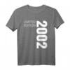 Lustiges 22. Geburtstag T-Shirt für Damen und Herren – Originelles Geburtstagsoutfit & Geschenkidee für 2002 Geborene