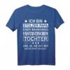 Herren Ich Bin Stolzer Papa Vater Tochter T-Shirt – Lustiges Geschenk zum Geburtstag, Weihnachten, Vatertag & Jubiläum für stolze Papas