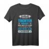 Vater und Tochter - Lustiges Papa Sweatshirt mit Spruch 'Ich habe eine verdammt hübsche Tochter' – Perfektes Geschenk für Weihnachten & Geburtstag