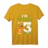 Kinder Wild an Three - Sohn Tochter 3 Jahre Geburtstags T-Shirt mit Tiermotiven und Spruch für den 3. Geburtstag