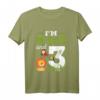 Kinder Wild an Three - Sohn Tochter 3 Jahre Geburtstags T-Shirt mit Tiermotiven und Spruch für den 3. Geburtstag