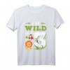 Kinder Wild an Three - Sohn Tochter 3 Jahre Geburtstags T-Shirt mit Tiermotiven und Spruch für den 3. Geburtstag