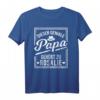Personalisierte Papa T-Shirt mit Rosalie Name – Perfektes Geschenk zum Geburtstag, Vatertag & Weihnachten für Vater, Ehemann & Familie