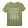 Ich Bin Ein Glücklicher Vater T-Shirt - Lustiges Vater Tochter Shirt als Geschenk für Vatertag & besondere Anlässe