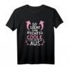 So sieht eine richtig coole Tochter aus – Lustiges Vintage Geschenk T-Shirt für Geburtstag, Weihnachten & werdende Mütter