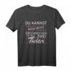 Mutter Tochter Mama Spruch T-Shirt - Lustiges Zwei Töchter Fun Outfit für Frauen zum Muttertag, Geburtstag & Family Celebration