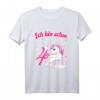 Kinder Ich bin schon vier Einhorn Mädchen T-Shirt - Süßes Geburtstagsoutfit für 4-jährige Prinzessinnen mit Einhorn-Motiv