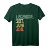 10 Jahre Geburtstag T-Shirt Geschenk - Legendär Seit Juni 2011, Vintage Design für Jungen und Mädchen, Perfektes Geschenk zum 10. Geburtstag