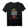 Damen Tochter Elfe Weihnachts T-Shirt mit Spruch - Perfekt als Partnerlook & Geschenk für Weihnachten