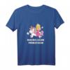 Wackelzahn Prinzessin Zahnfee Shirt für Kinder Mädchen – Süßes Einhorn & Prinzessinnen Design als Geschenk zum ersten Milchzahn, Geburtstag oder Schulanfang
