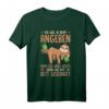 Faulenzer Ich Habs Heute Schon Aus Dem Bett Geschafft T-Shirt – Lustiges Faultier Design für Entspannte & Gemütliche Personen