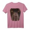 Schokoladenlaborliebhaber Dunkelbraunes Hundegesichtskostüm T-Shirt – Perfektes Geschenk für Hundeliebhaber zu Geburtstag & Weihnachten