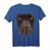 Schokoladenlaborliebhaber Dunkelbraunes Hundegesichtskostüm T-Shirt – Perfektes Geschenk für Hundeliebhaber zu Geburtstag & Weihnachten