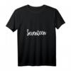 Seventeen 17. Geburtstag T-Shirt für Mädchen 2021 - Lustiges Vintage Motiv zum 17. Geburtstag, perfekt als Geschenk und Dekoration