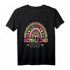 Kinder Schulkind 2022 Schulanfang Regenbogen Einschulung Mädchen T-Shirt – Perfektes Geschenk für den ersten Schultag und die Schultüte