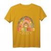 Kinder Schulkind 2022 Schulanfang Regenbogen Einschulung Mädchen T-Shirt – Perfektes Geschenk für den ersten Schultag und die Schultüte