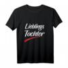 Damen FAMILIE TOCHTER T-SHIRT - LIEBLINGSTOCHTER T-Shirt als perfektes Geschenk von Papa oder Mama