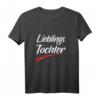 Damen FAMILIE TOCHTER T-SHIRT - LIEBLINGSTOCHTER T-Shirt als perfektes Geschenk von Papa oder Mama