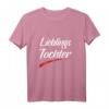 Damen FAMILIE TOCHTER T-SHIRT - LIEBLINGSTOCHTER T-Shirt als perfektes Geschenk von Papa oder Mama