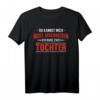 Papa Vater Tochter T-Shirt – Lustiges Vatertag Geschenk für Papas mit zwei Töchtern, ideales Geburtstagsgeschenk & humorvolles Outfit