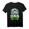 Best Gaming Dad Ever T-Shirt – Lustiges Gaming Geschenk für Papa, Väter und Gamer Freunde zu Weihnachten oder Geburtstag