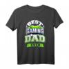 Best Gaming Dad Ever T-Shirt – Lustiges Gaming Geschenk für Papa, Väter und Gamer Freunde zu Weihnachten oder Geburtstag