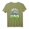 Best Gaming Dad Ever T-Shirt – Lustiges Gaming Geschenk für Papa, Väter und Gamer Freunde zu Weihnachten oder Geburtstag