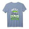Best Gaming Dad Ever T-Shirt – Lustiges Gaming Geschenk für Papa, Väter und Gamer Freunde zu Weihnachten oder Geburtstag