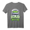 Best Gaming Dad Ever T-Shirt – Lustiges Gaming Geschenk für Papa, Väter und Gamer Freunde zu Weihnachten oder Geburtstag