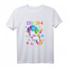 Geburtstagsshirt für 4-jährige Mädchen mit Einhorn - Perfektes Geschenk & Outfit für Einhorn-Fans zum Geburtstag