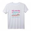Ich werde Mama 2023 T-Shirt - Lustige Babyankündigung & Schwangerschaftsverkündung für werdende Mütter