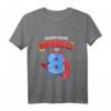 Kinder Superheld T-Shirt zum 8. Geburtstag – Perfektes Geschenk und Outfit für Jungen & Mädchen, Helden und Action-Fans
