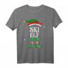 Ski Elf T-Shirt - Lustiges Weihnachtsoutfit für Familie, Kinder & Erwachsene, Perfekt als Weihnachtsgeschenk