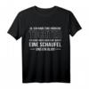 Lustiges Vater T-Shirt mit Tochter-Motiv - Waffe, Schaufel & Alibi für Vatertag, Geburtstag & Weihnachten