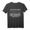 Lustiges Vater T-Shirt mit Tochter-Motiv - Waffe, Schaufel & Alibi für Vatertag, Geburtstag & Weihnachten