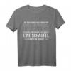 Lustiges Vater T-Shirt mit Tochter-Motiv - Waffe, Schaufel & Alibi für Vatertag, Geburtstag & Weihnachten