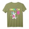Endlich 8. Geburtstag Geschenk - Lustiges Einhorn T-Shirt für Mädchen, perfekte Dekoration und Geschenkidee für die 8. Geburtstagsfeier