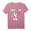 Endlich 8. Geburtstag Geschenk - Lustiges Einhorn T-Shirt für Mädchen, perfekte Dekoration und Geschenkidee für die 8. Geburtstagsfeier