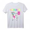 Endlich 8. Geburtstag Geschenk - Lustiges Einhorn T-Shirt für Mädchen, perfekte Dekoration und Geschenkidee für die 8. Geburtstagsfeier