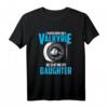 Walküre Wikinger Nord Vater Tochter Baby Valkyrie T-Shirt – Humorvolles Geschenk für stolze Eltern und kleine Kriegerinnen