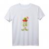 Tochter Elfe Weihnachts T-Shirt mit Weihnachtsmann Geschenk - Perfekt für den Partnerlook in der Weihnachtszeit