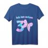 Kinder Geburtstags T-Shirt für 3 Jahre Mädchen - Schmetterling Motiv, Liebevoll gestaltet für kleine Prinzessinnen und Fans